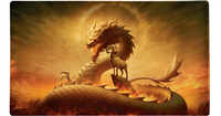 Dragon Shield Playmat ART - Fire Goat 2027