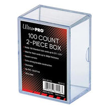 2-Piece Storage Box - for 100 Cards - Clear - Ultra Pro