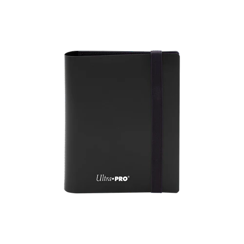 2-Pocket Pro Binder Eclipse - Jet Black Ultra Pro