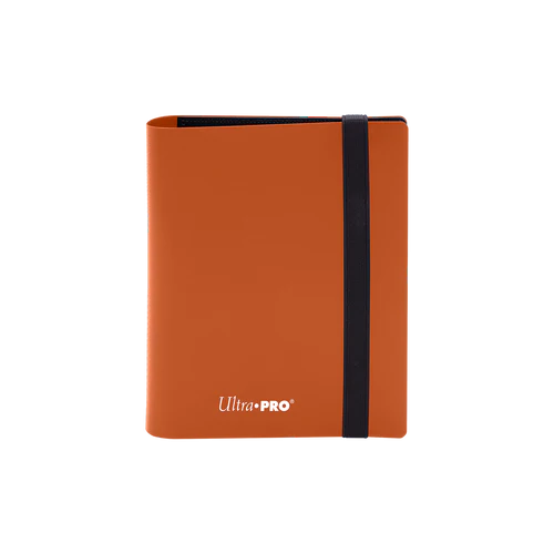 2-Pocket Pro Binder Eclipse - Pumpkin Orange Ultra Pro