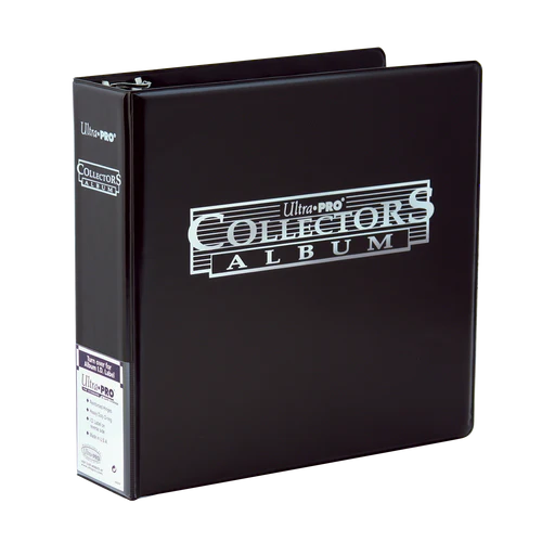 3-Rings Collectors Album Black Ultra Pro