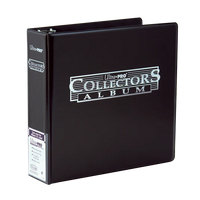 3-Rings Collectors Album Black Ultra Pro