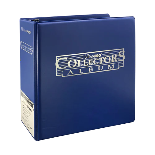 3-Rings Collectors Album Cobalt Ultra Pro