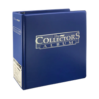 3-Rings Collectors Album Cobalt Ultra Pro