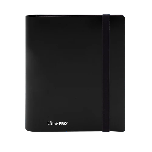 4-Pocket Pro Binder Eclipse - Jet Black Ultra Pro