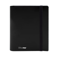 4-Pocket Pro Binder Eclipse - Jet Black Ultra Pro