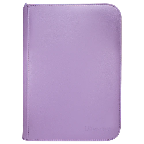 4-Pocket Zippered Pro Binder - Vivid Purple Ultra Pro
