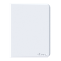 4-Pocket Zippered Pro Binder - White Ultra Pro
