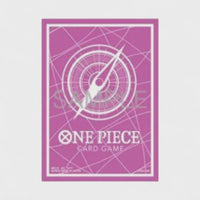 One Piece Card Game - Official Sleeve 13 - Standard Purple