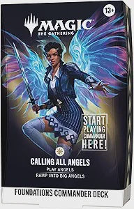 Foundations Commander Deck Calling All Angels MTG