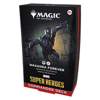 Marvel Super Heroes - Commander Deck Wakanda Forever - MTG