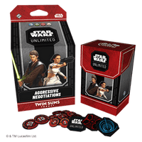 Star Wars: Unlimited - Twin Suns Deck - Aggressive Negotiations: Anakin Skywalker and Padme Amidala