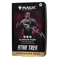 Star Trek - Klingon Fury Commander Deck - MTG