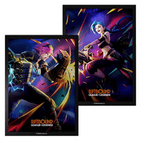 Riftbound: League of Legends TCG - Vendetta Art Sleeves - Vi VS Jinx