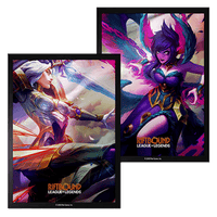 Riftbound: League of Legends TCG - Vendetta Art Sleeves - Kayle VS Morgana
