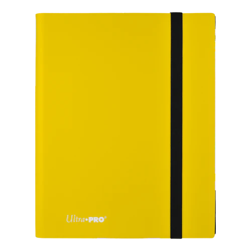 9-Pocket Pro Binder Eclipse Lemon Yellow