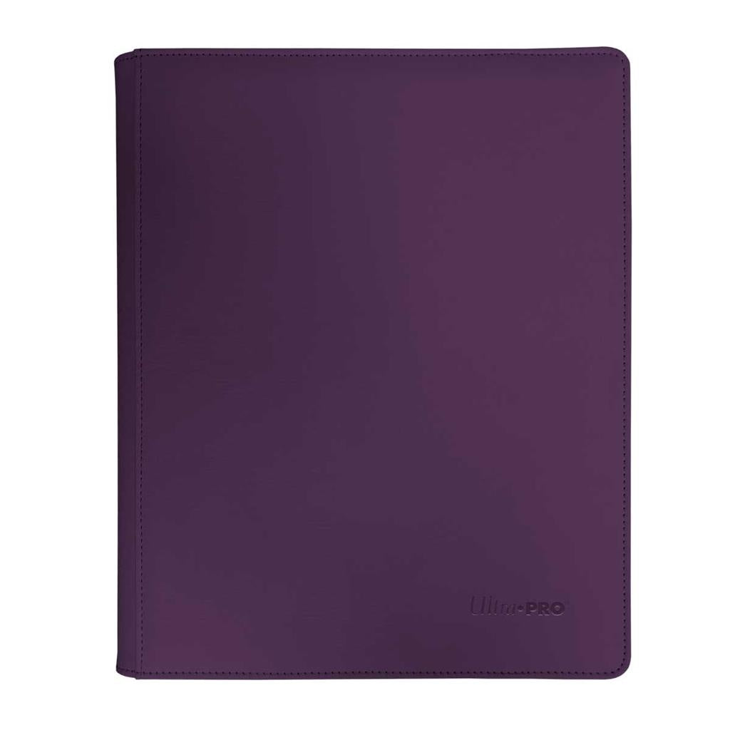 9-Pocket Zippered Pro Binder - Vivid Midnight Plum Ultra Pro