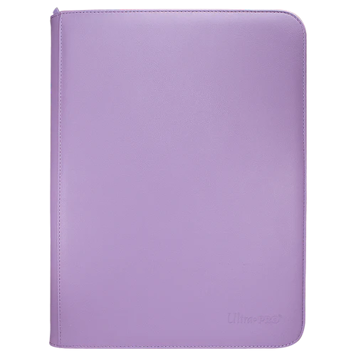 9-Pocket Zippered Pro Binder - Vivid Purple Ultra Pro