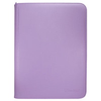 9-Pocket Zippered Pro Binder - Vivid Purple Ultra Pro