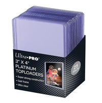 Toploader - 3" X 4" Ultra Clear Platinum 25ct - Ultra Pro