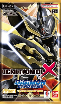Digimon Card Game - Ignition of X BT-27 Booster Pack