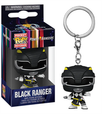 Funko POP! Keychain: MMPR 30th - Black Ranger