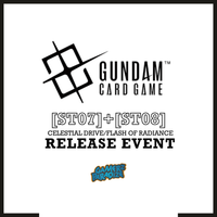 Gundam Card Game - [ST07]Celestial Drive & [ST08]Flash of Radiance Starter Deck  Release Event  (sealed) 25-01-2026