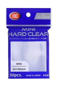 KMC Small Sleeves - Mini Hard Clear