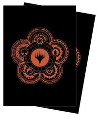 Magic: The Gathering Mana 7 Standard Sleeves Color Wheel (100 Sleeves) - Ultra Pro