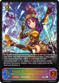 Feena, Dynamite Daredevil - Shadowverse Evolve