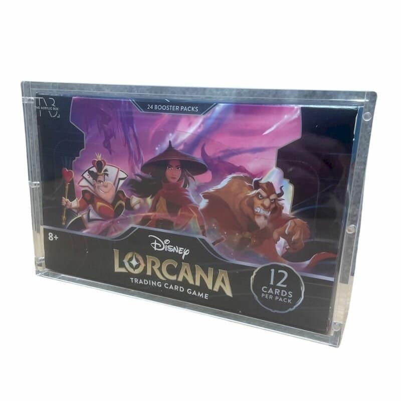 Acrylic Booster Box Display for Disney Lorcana