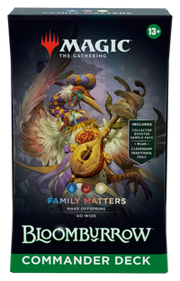 Bloomburrow Commander Deck Family Matters MTG