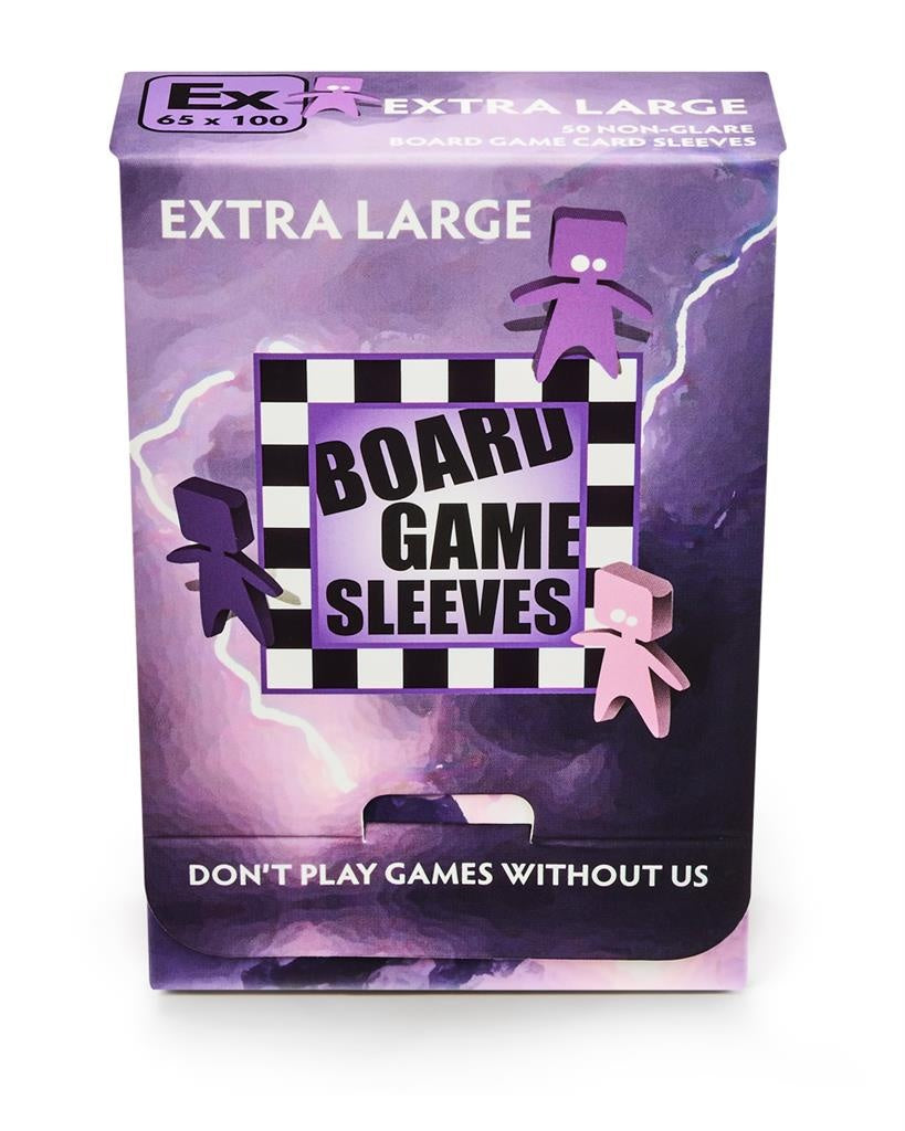 Board Games Sleeves - Non-Glare - Extra Large (65x100mm) - 50 Pcs