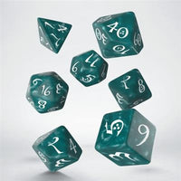 Classic RPG Dice Set - Stormy & White