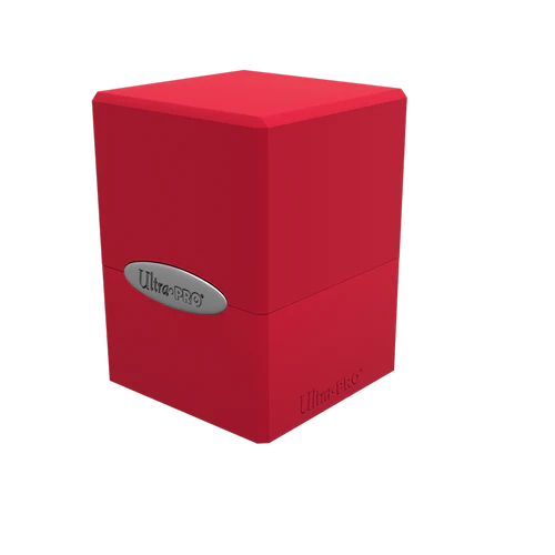 Deck Box - Satin Cube - Apple Red Ultra Pro