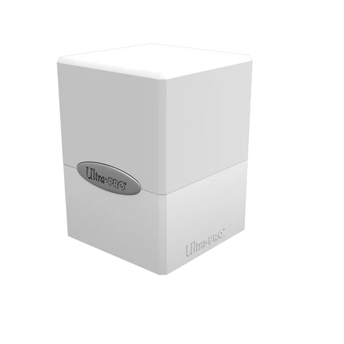 Deck Box - Satin Cube - Arctic White Ultra Pro