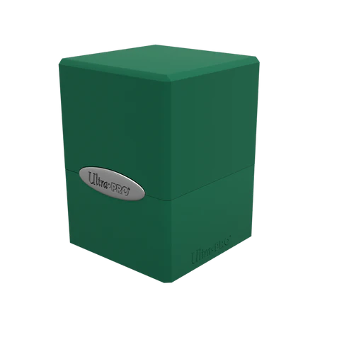 Deck Box - Satin Cube - Forest Green Ultra Pro