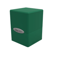 Deck Box - Satin Cube - Forest Green Ultra Pro