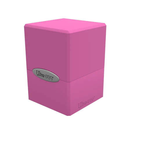 Deck Box - Satin Cube - Hot Pink Ultra Pro