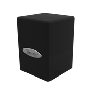 Deck Box - Satin Cube - Jet Black Ultra Pro