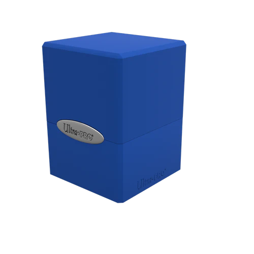 Deck Box - Satin Cube - Pacific Blue Ultra Pro
