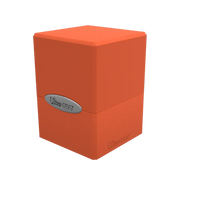 Deck Box - Satin Cube - Pumpkin Orange Ultra Pro