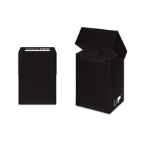 Deck Box Solid Black Ultra Pro