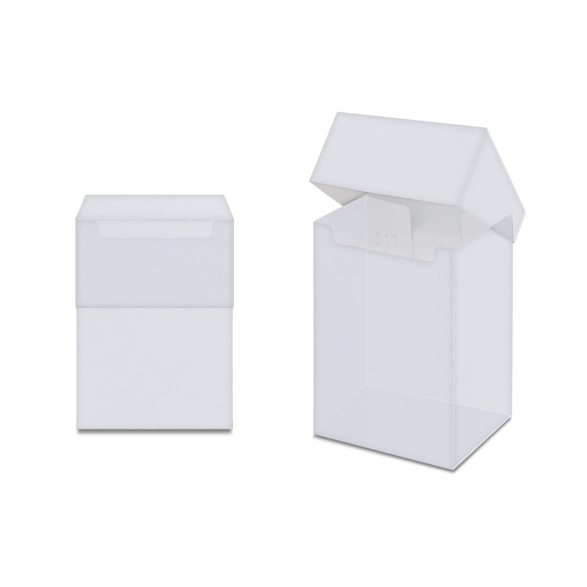 Deck Box Solid Clear Ultra Pro