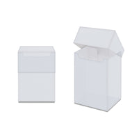Deck Box Solid Clear Ultra Pro