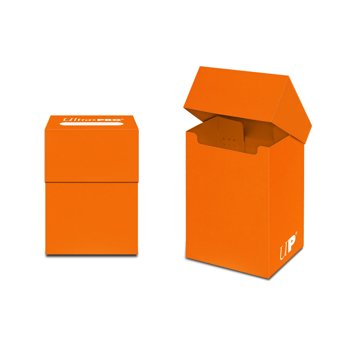 Deck Box Solid Pumpkin Orange Ultra Pro