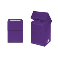 Deck Box Solid Purple Ultra Pro