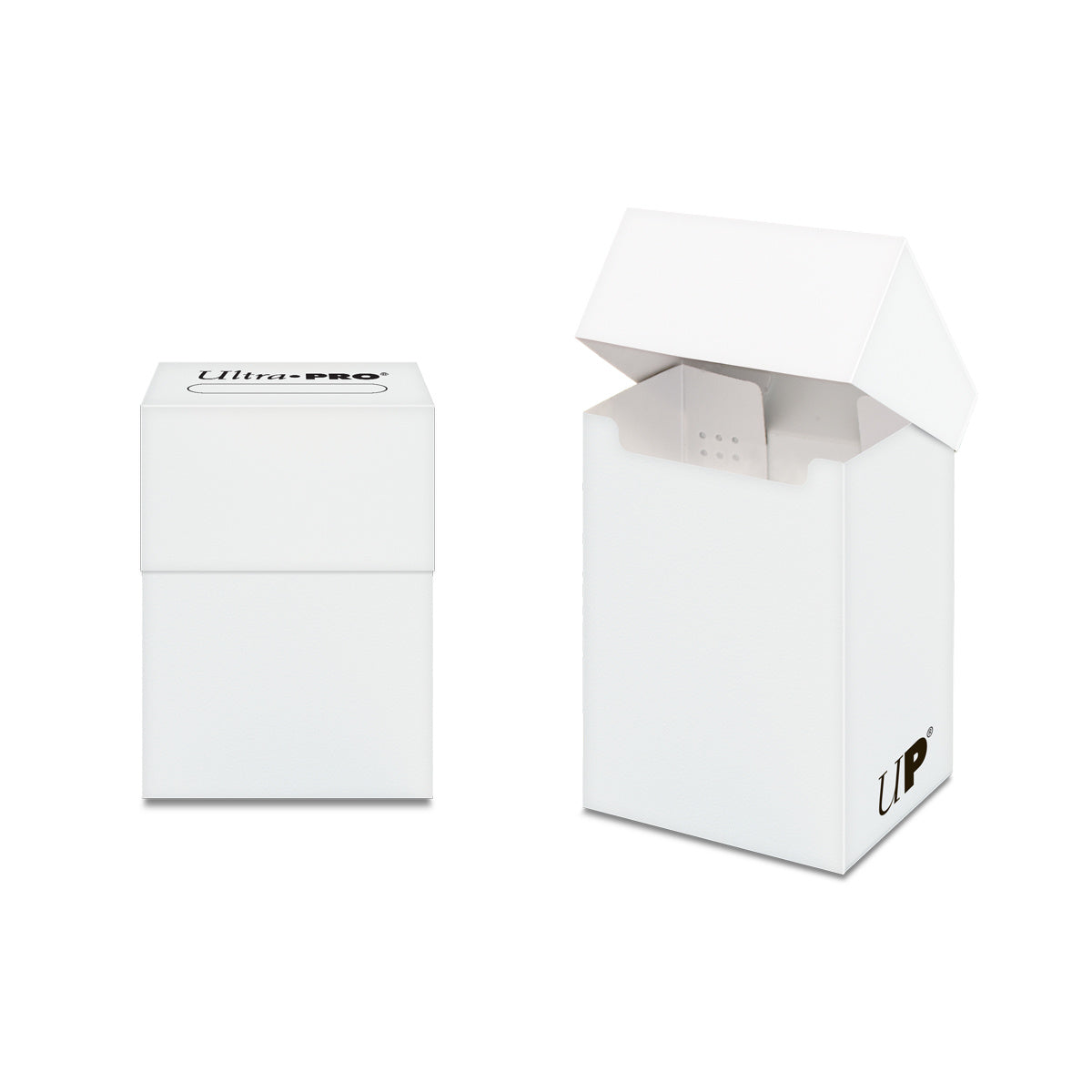 Deck Box Solid White Ultra Pro