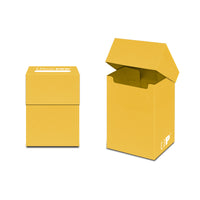 Deck Box Solid Yellow Ultra Pro