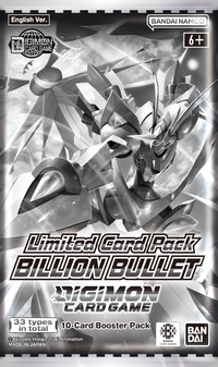 Digimon Card Game - Limited Card Pack Billion Bullet LM-06